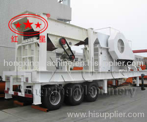 mobile stone crusher machine