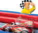 Inflatable Baby Auto Race Playground