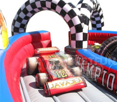 Inflatable Race Kids Playground