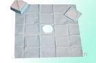 Medical Hole Towel Breathable Disposable Drape Sheets , 50cm * 50cm
