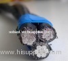 0.6/1kv ABC cable three core twisted triplex cables 2*2AWG+1*2AWG