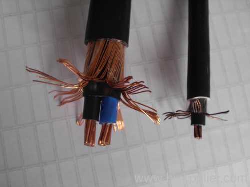 Aluminum conductor xlpe insulated pvc sheath Concentric Cable