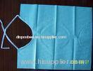 Blue Protective Water-Proof Disposable Adult Bibs For Hospital , 36 * 45cm
