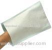 White Disposable Medical Gloves For Patient Washing Body , 15cm * 22cm