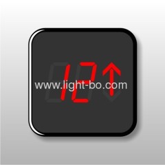 Custom Super Red Triple-Digit Arrow LED Display for Lift Floor number Indicator