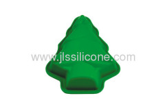 single Christmas tree-shaped silicone bakeware cake baking pan