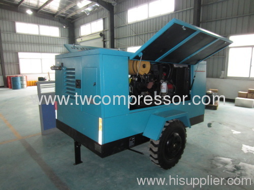 portable air compressor diesel engine