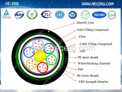Armoured optic fiber cable