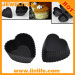 semi-transperant heart shaped silicone cupcake and muffin mold