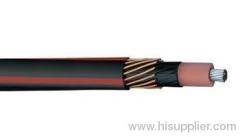 pvc sheath concentric cable