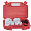 8pcs Electrician's Kit Sizes:7/8" 1-1/8" 1-3/8" 1-3/4" 2" 2-1/2"(22-29-35-44-51-64mm) 2 Mandrels