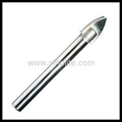 Glass and tile Drill straight shank