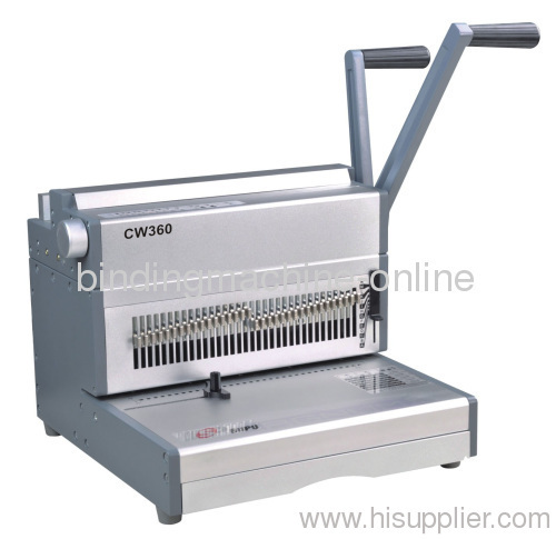 heavy duty double loop wire binding machine