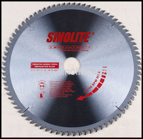 TCT saw blades for aluminum