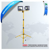 2*30W portable COB LED tripod working light