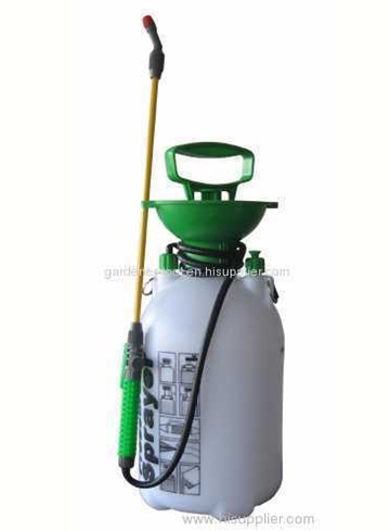 Plastic 5L garden pressure sprayer for plant