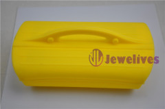 Yellow Silicone steam case portable Silicone lunch box