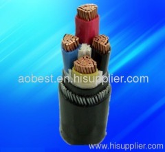 600/1000V YFGY YRGY NYFGBY NYRGBY PVC insulated steel wire armored power cable