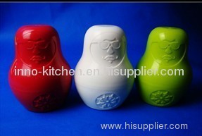 Fred M Cup Measuring Matroyshkas Set of 6 Dry Measuring Cup