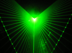 2W Green stage laser light with CNI diode, laser show system