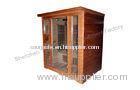 Dual Control panel far infrared sauna cabin electric for home or public