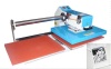 Upslide manual double stations heat press machine