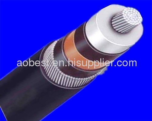 China cable AL Conductor XLPE insulated 1x150mm high voltage power cable underground installation