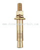 Sleeve steel anchor bolt