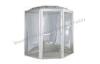 Acrylic modular steam shower cabin room , 2 person steam sauna shower
