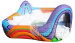 Colorful Commercial New Inflatable Foam Dance Pit