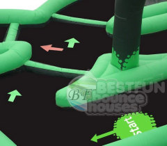 Sports Game Inflatable Air Track For Sale