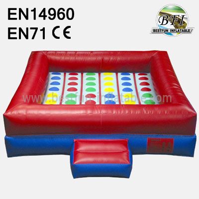 Interactive Inflatable Twister Game