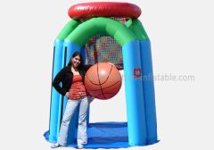 Inflatable Basketball Hitting Hoop