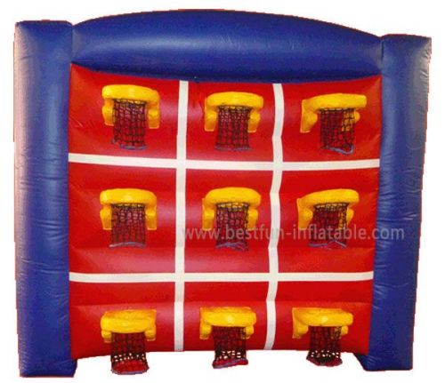 Inflatable Basketball Tic Tac Toe