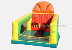 Inflatable Basketball Challenge Game