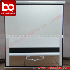 projection screen manual screen silver screen