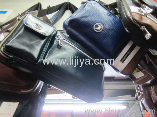 men leather shoulder bag