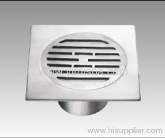 Square Stainless Steel with Chain Polished Anti-Odor Floor Drain Use in Toilet, Kitchen, Veranda and Public Drain Area