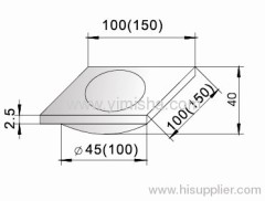 Square Stainless Steel with Chain Polished Anti-Odor Floor Drain Use in Toilet, Kitchen, Veranda and Public Drain Area