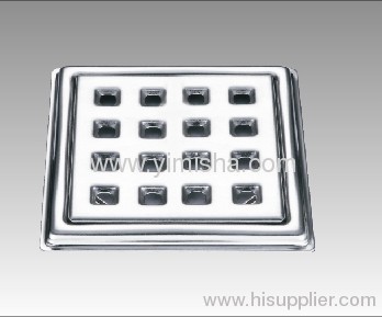 stainless stell floor drain with clean out