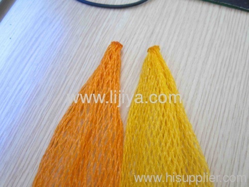 knitted plastic mesh bag