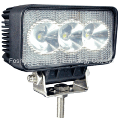 3.5" 9W 9-32V Rectangle LED Work Light