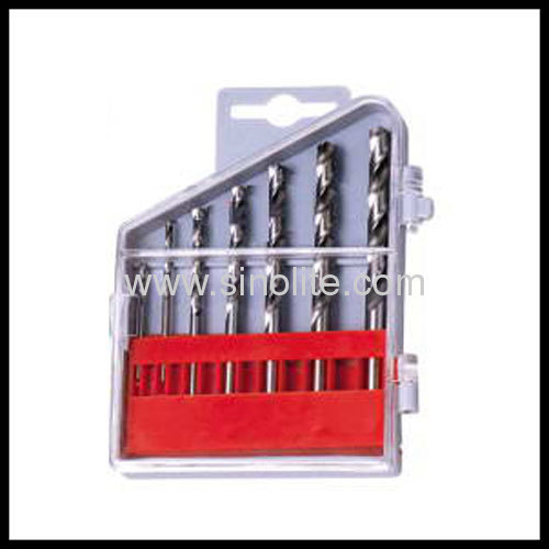 HSS Twist Drill 7pcs-- (1.5, 2, 3, 4, 5, 5.5, 6mm)