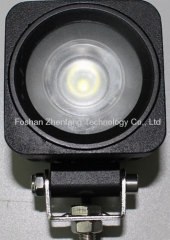 2" 10W 9-32V Square 900 Lumen LED Driving Light