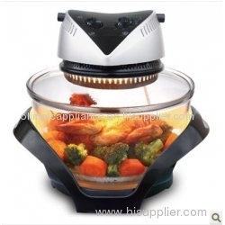 convection oven with halogen heater