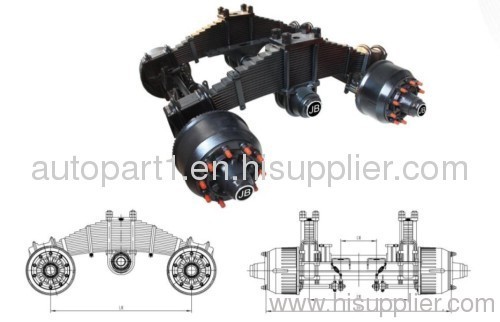 semi trailer axle part