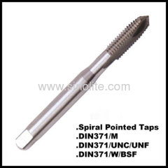 HSS Spiral point taps DIN371/UNC/UNF