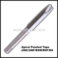 HSS Machine taps DIN374/UNF spiral pointed taps