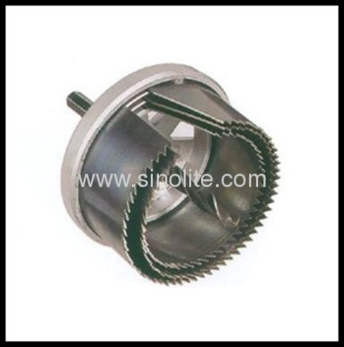 Product: Exchangable hole saw set 3pcs Sizes: 60-67-74mm, center drill 8mm