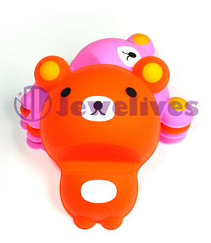 Lovely Red bear-Silicone cell phone holder